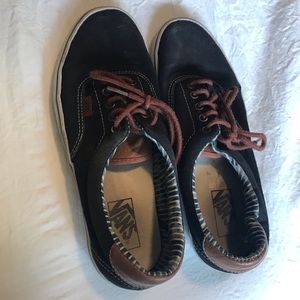 Black and Brown Vans
